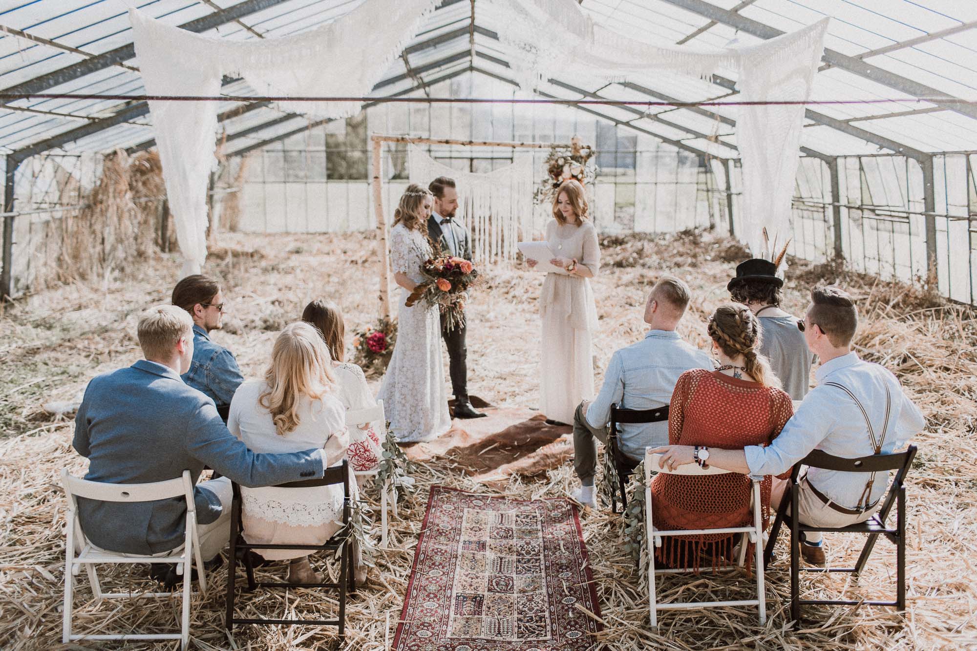 Hochzeitsreportage im Boho Style. Aufgenommen von den Hochzeitsfotografen Tom und Lia aus Rostock.