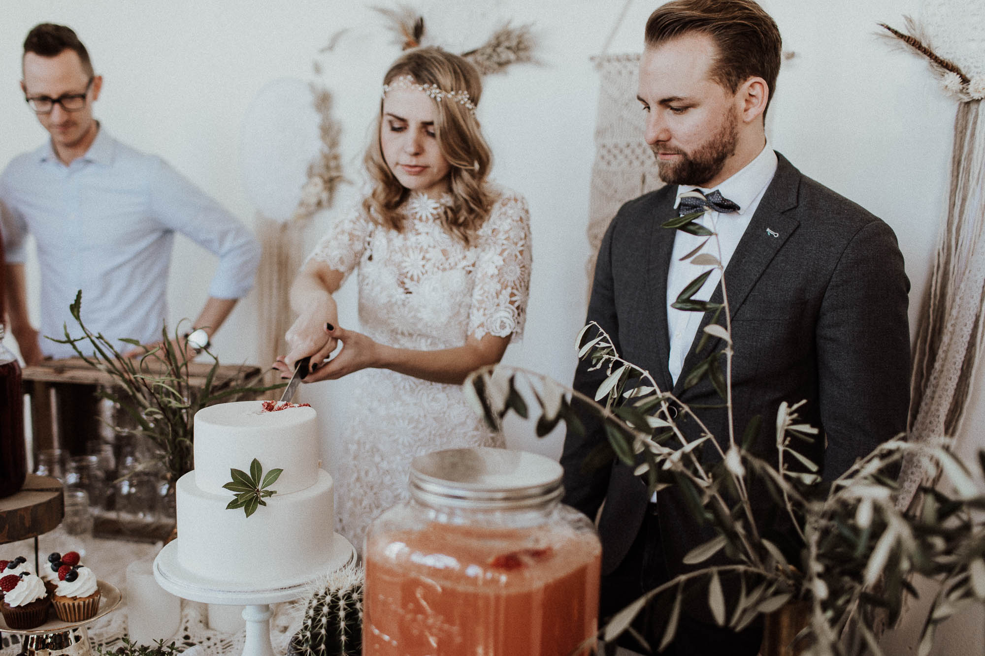 Hochzeitsreportage im Boho Style. Aufgenommen von den Hochzeitsfotografen Tom und Lia aus Rostock.