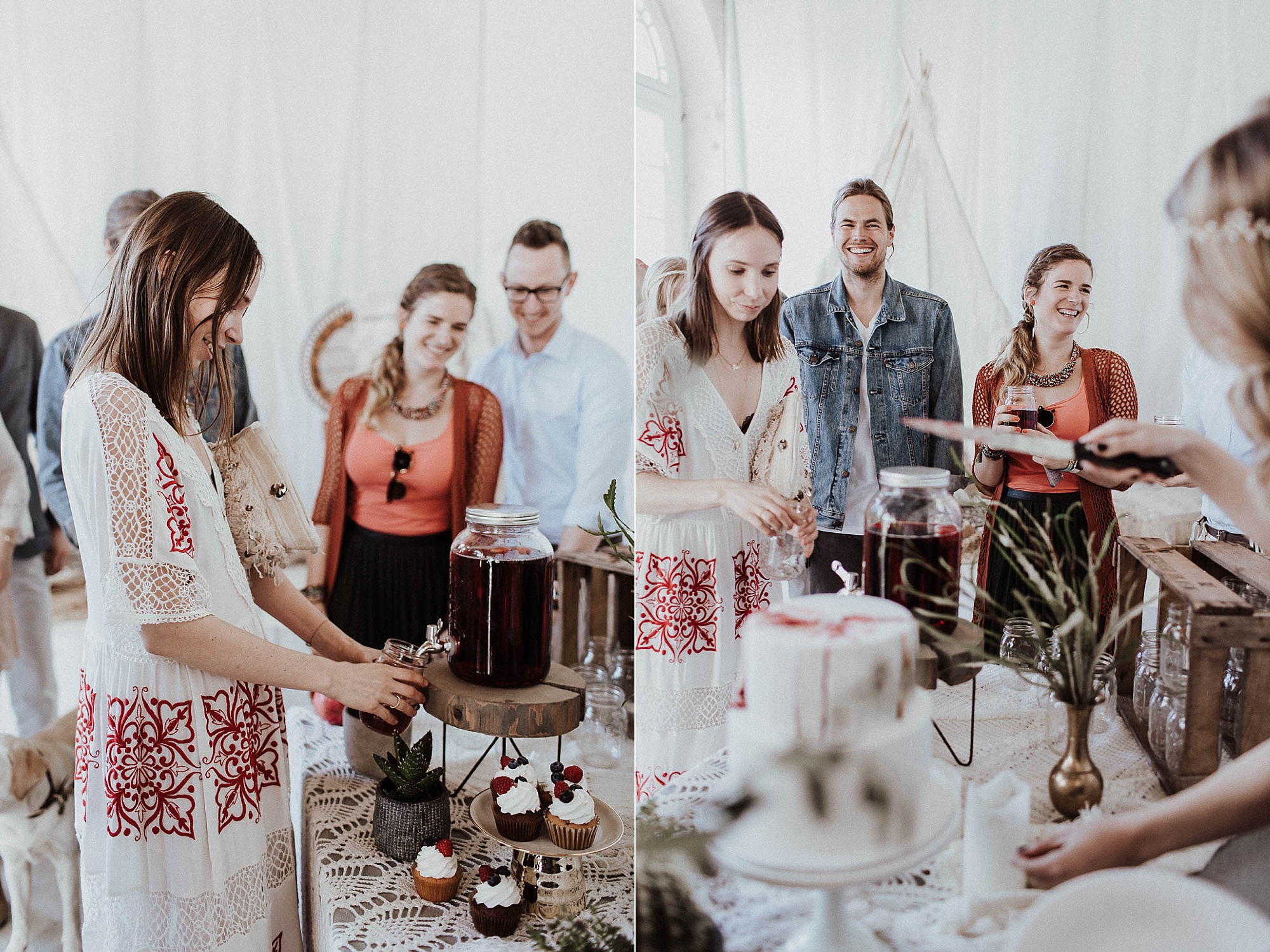 Hochzeitsreportage im Boho Style. Aufgenommen von den Hochzeitsfotografen Tom und Lia aus Rostock.