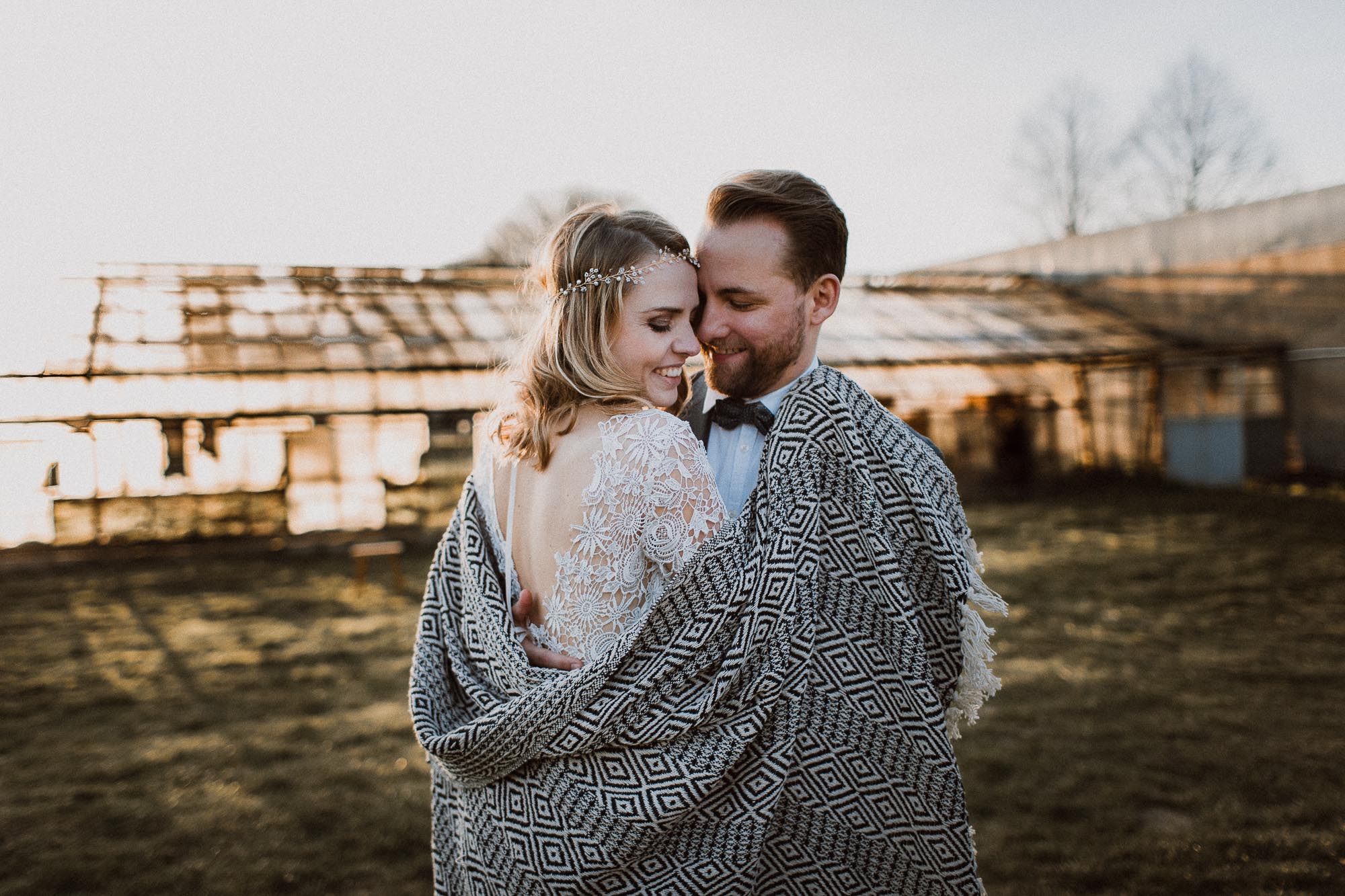 Hochzeitsreportage im Boho Style. Aufgenommen von den Hochzeitsfotografen Tom und Lia aus Rostock.