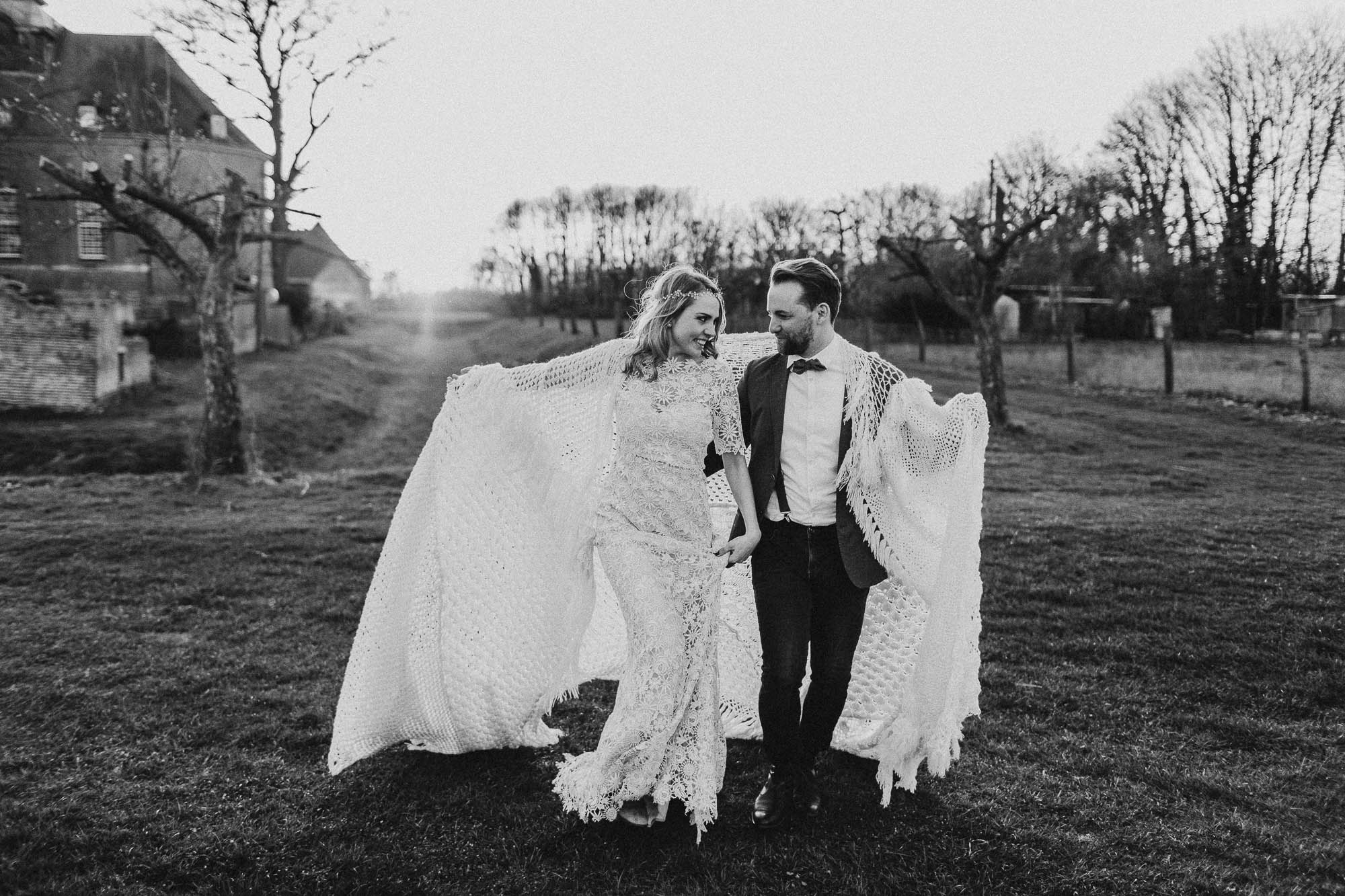 Hochzeitsreportage im Boho Style. Aufgenommen von den Hochzeitsfotografen Tom und Lia aus Rostock.