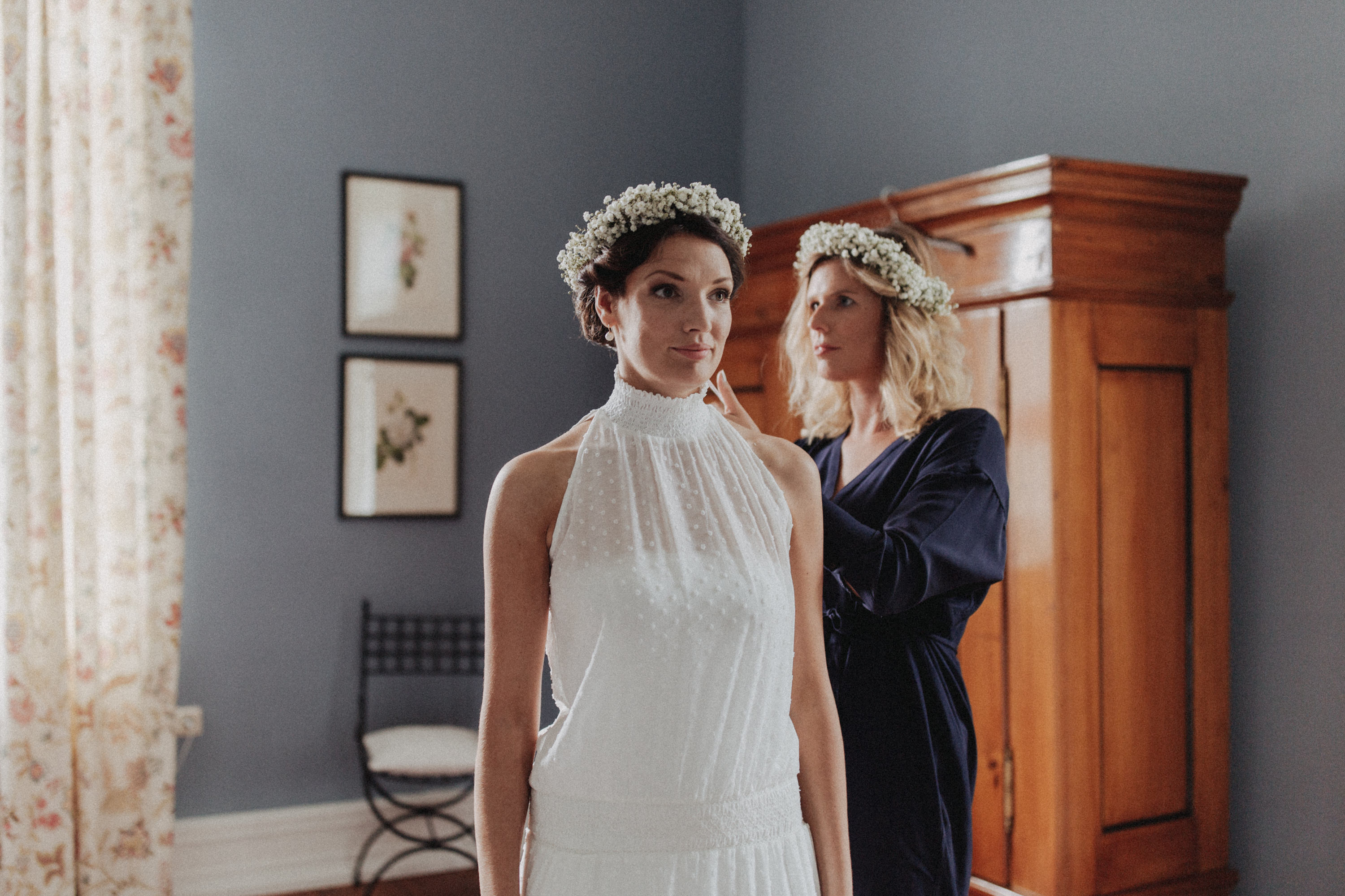 Hochzeitsfoto der Hochzeitsfotografen Tom und Lia aus Rostock. Scheunenhochzeit auf Gut Gerdshagen, Mecklenburg-Vorpommern.