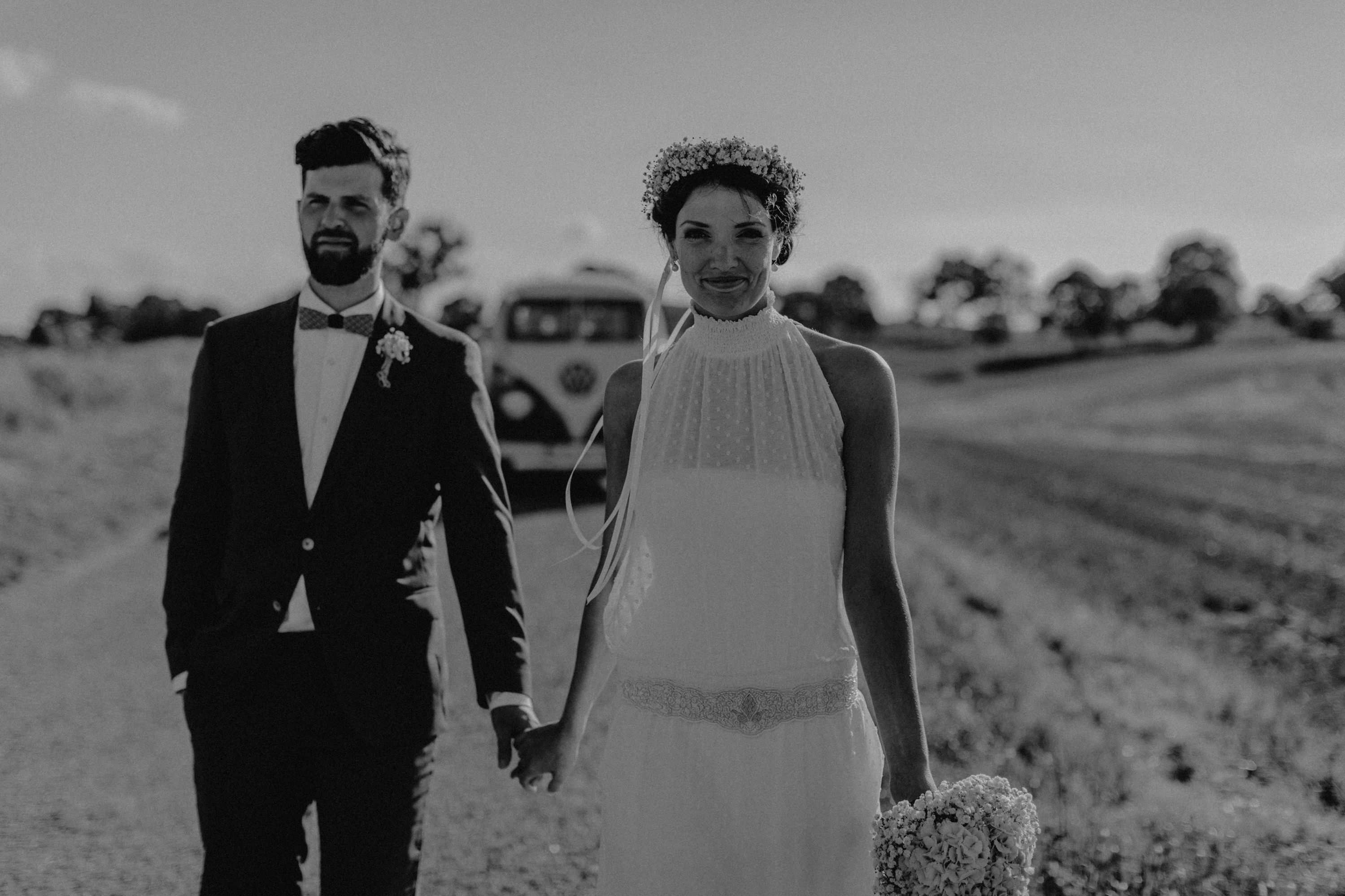 Hochzeitsfoto der Hochzeitsfotografen Tom und Lia aus Rostock. Scheunenhochzeit auf Gut Gerdshagen, Mecklenburg-Vorpommern.