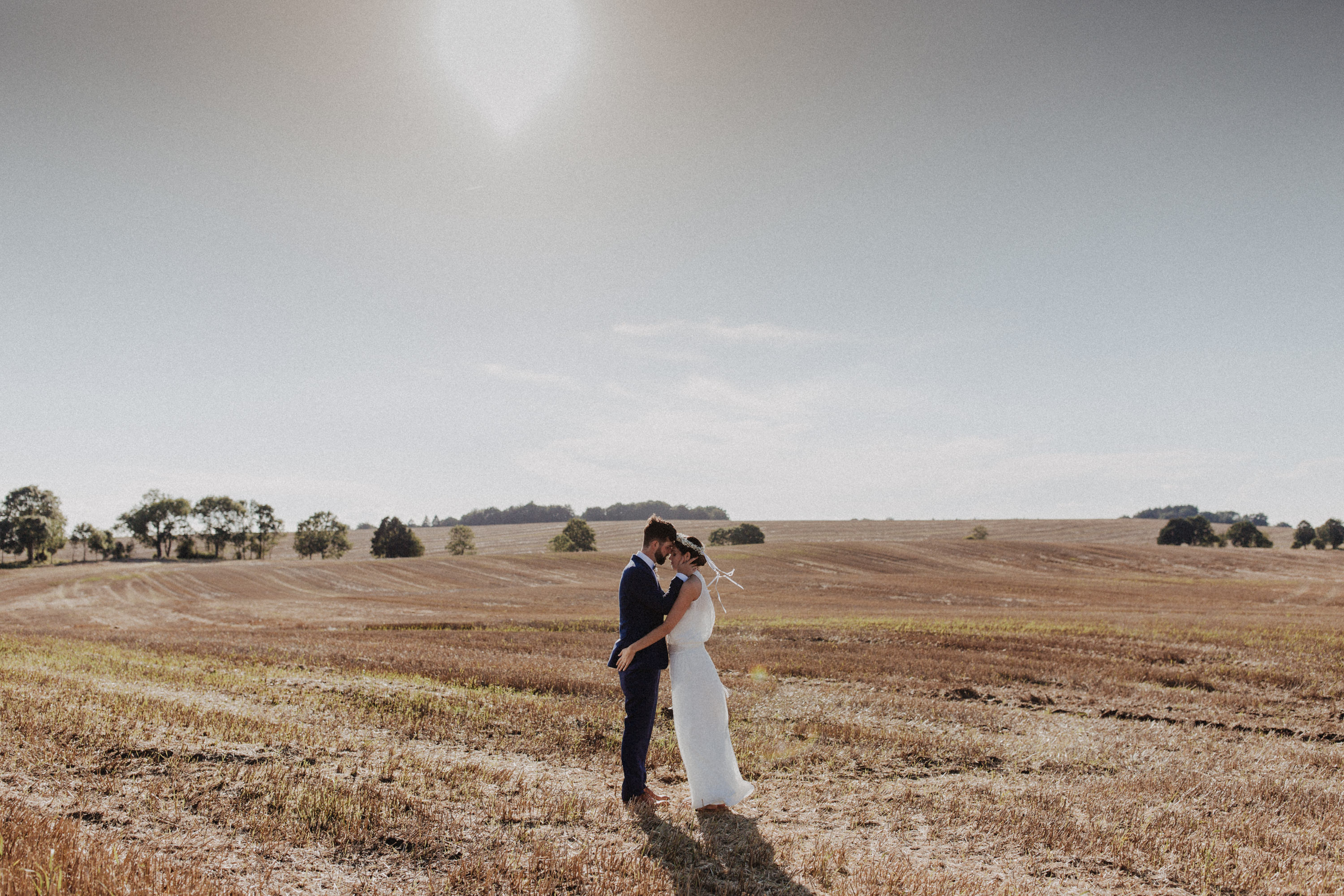 Hochzeitsfoto der Hochzeitsfotografen Tom und Lia aus Rostock. Scheunenhochzeit auf Gut Gerdshagen, Mecklenburg-Vorpommern.