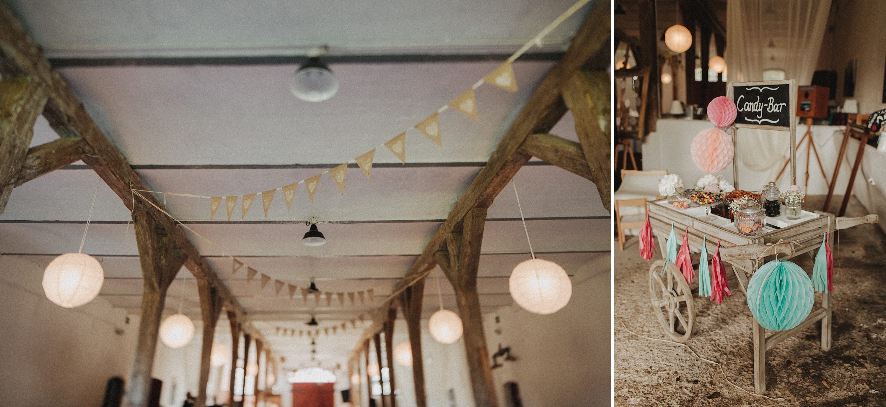 Hochzeitsfoto der Hochzeitsfotografen Tom und Lia aus Rostock. Scheunenhochzeit auf Gut Gerdshagen, Mecklenburg-Vorpommern.