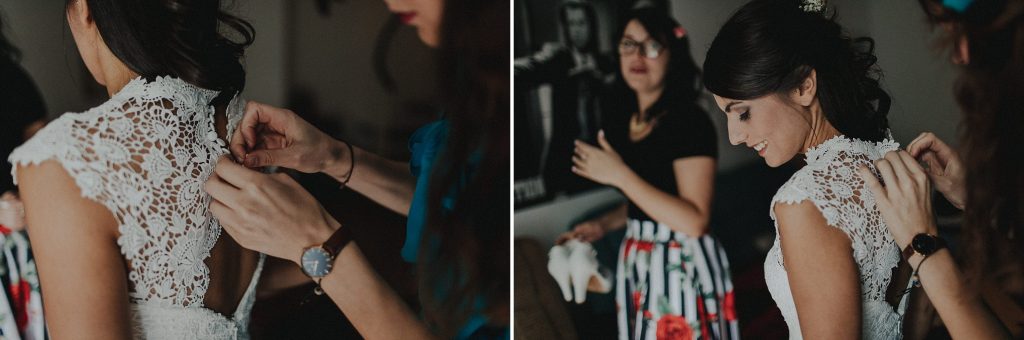 Dieses Hochzeitsfoto ist Teil einer Hochzeitsreportage, die von den Hochzeitsfotografen Tom und Lia aus Potsdam aufgenommen wurde. Es war eine deutsch-italienische Hochzeit, die in Dresden bei wunderschönem Sonnenschein stattfand.