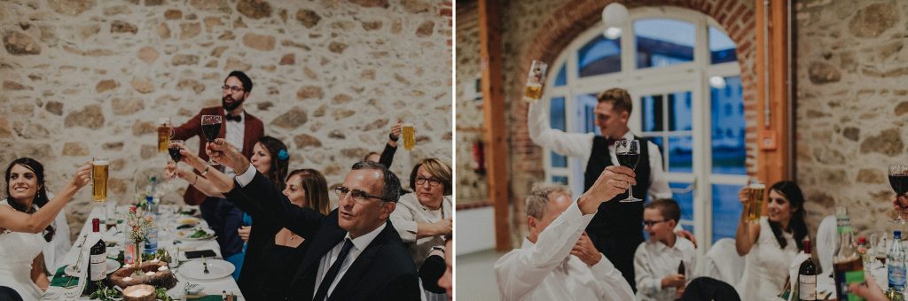 Dieses Hochzeitsfoto ist Teil einer Hochzeitsreportage, die von den Hochzeitsfotografen Tom und Lia aus Potsdam aufgenommen wurde. Es war eine deutsch-italienische Hochzeit, die in Dresden bei wunderschönem Sonnenschein stattfand.